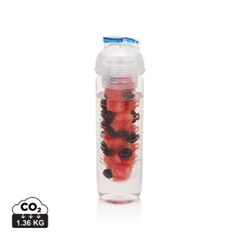 Waterfles met infuser accent