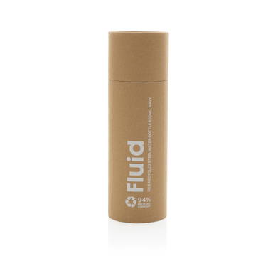 Fluid RCS gerecycled RVS water fles 600ML