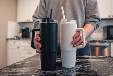 Tana RCS plastic tumbler met handvat 900 ml