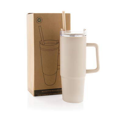 Tana RCS plastic tumbler met handvat 900 ml