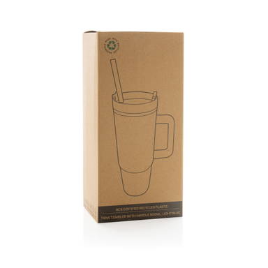 Tana RCS plastic tumbler met handvat 900 ml