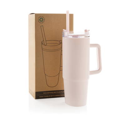 Tana RCS plastic tumbler met handvat 900 ml