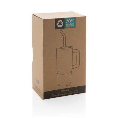 Embrace deluxe RCS recycled RVS drinkbeker 900ml