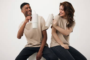 Embrace deluxe RCS recycled RVS drinkbeker 900ml