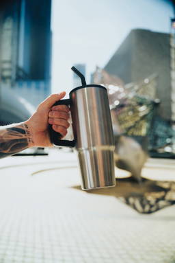 Embrace deluxe RCS recycled RVS drinkbeker 900ml