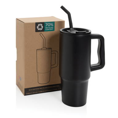 Embrace deluxe RCS recycled RVS drinkbeker 900ml