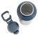 Via RCS Re-steel lockable sport bottle 600ML