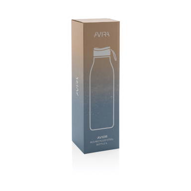 Avira Avior RCS gerecycled roestvrijstalen fles 1L