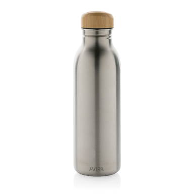 Avira Alcor RCS gerecycled RVS enkelwandige waterfles 600ML
