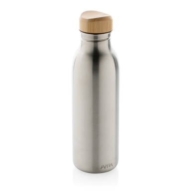 Avira Alcor RCS gerecycled RVS enkelwandige waterfles 600ML