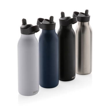 Avira Ara RCS recycled staal fliptop water fles 500ML