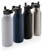 Avira Ara RCS recycled staal fliptop water fles 500ML