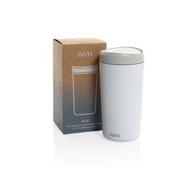 Avira Alix RCS recycled staal klik beker 400ML
