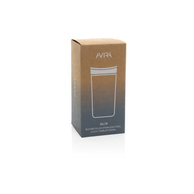 Avira Alix RCS recycled staal klik beker 400ML