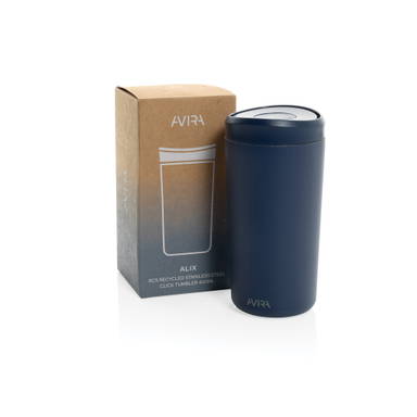 Avira Alix RCS recycled staal klik beker 400ML