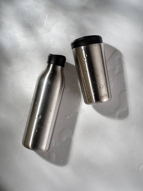 Avira Alix RCS recycled staal klik beker 400ML