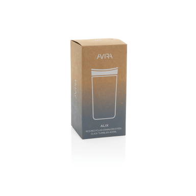 Avira Alix RCS recycled staal klik beker 400ML