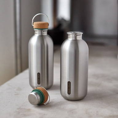 Black+Blum Stalen Water Fles 600ml