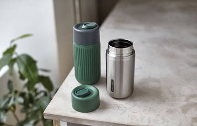 Black+Blum geisoleerde lekvrije reisbeker 340ml.