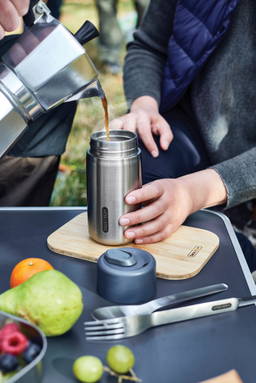 Black+Blum geisoleerde lekvrije reisbeker 340ml.