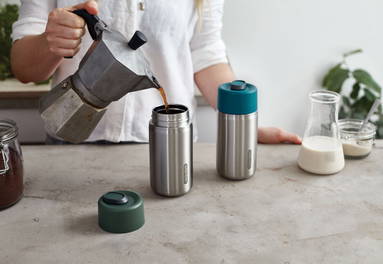 Black+Blum geisoleerde lekvrije reisbeker 340ml.