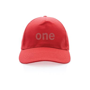 Impact AWARE™ 5 panel 280gr recycled katoenen cap