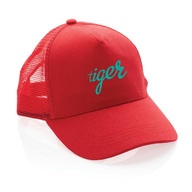 Impact AWARE™ 5 panel recycled katoenen truckercap