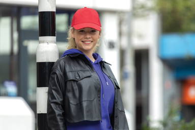 Impact AWARE™ 5 panel recycled katoenen truckercap
