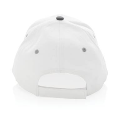 Impact AWARE™ 6 panel 280gr recycled katoen cap met bies