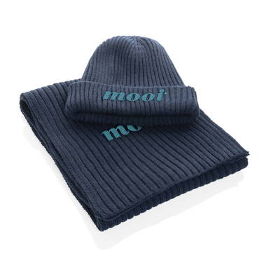 Impact AWARE™ Polylana® dubbel gebreide sjaal 180x25cm
