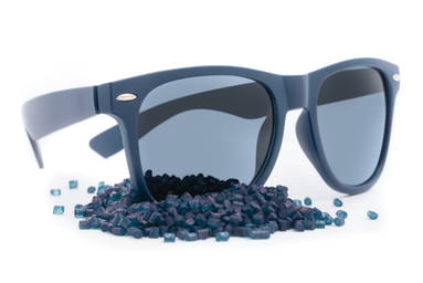 GRS recycled PC plastic zonnebril