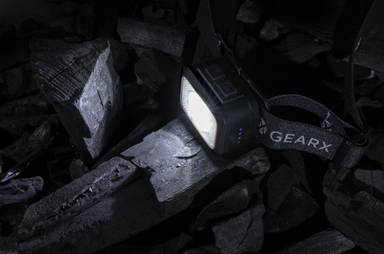 Gear X RCS replastic heavy duty oplaadbare hoofdlamp