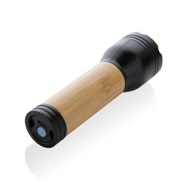 Lucid 3W RCS gerecycled plastic & bamboo zaklamp