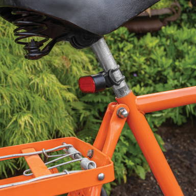 Lumino RCS rplastic USB-oplaadbare fietslamp set