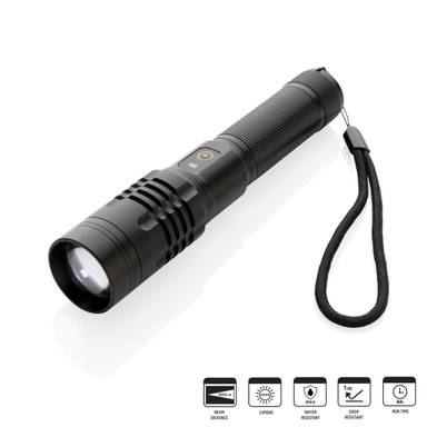 Gear X USB oplaadbare zaklamp
