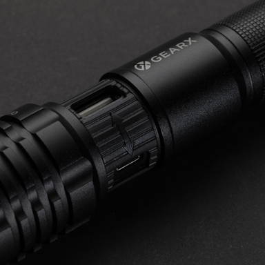 Gear X USB oplaadbare zaklamp