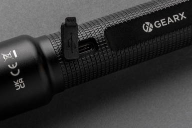 Gear X RCS gerecycled aluminium USB-oplaadbare zaklamp large