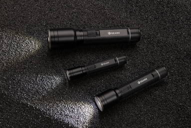 RCS gerecycled aluminium heavy duty USB-oplaadbare zaklamp