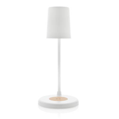 Zenara RCS 15W draadloze bureaulamp van gerecycled plastic