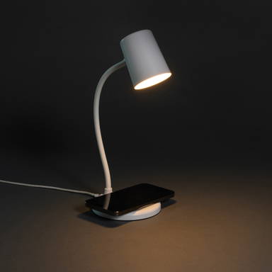Zenara RCS 15W draadloze bureaulamp van gerecycled plastic