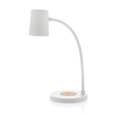 Zenara RCS 15W draadloze bureaulamp van gerecycled plastic