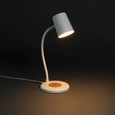 Zenara RCS 15W draadloze bureaulamp van gerecycled plastic