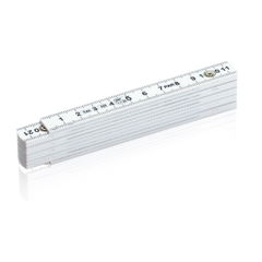 Fiberglas vouwmeter 1 meter