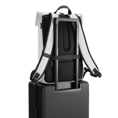 Urban water-resistant flap-top rugzak