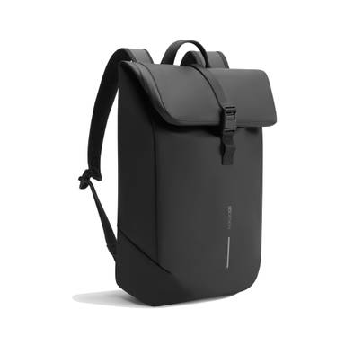 Urban water-resistant flap-top rugzak