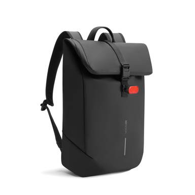 Urban water-resistant flap-top rugzak