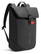 Urban water-resistant flap-top rugzak