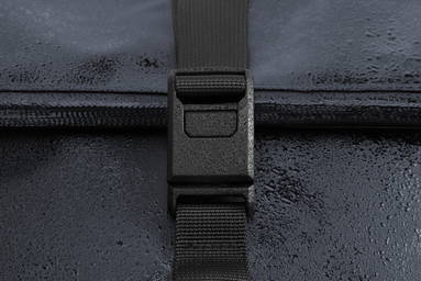 Urban water-resistant flap-top rugzak