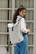 Urban water-resistant flap-top rugzak