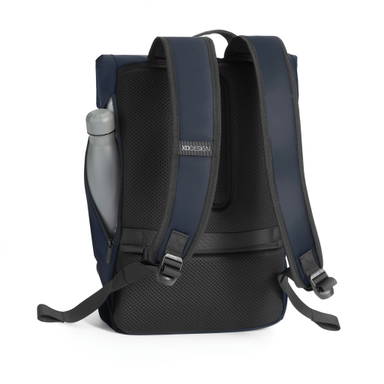 Urban water-resistant flap-top rugzak